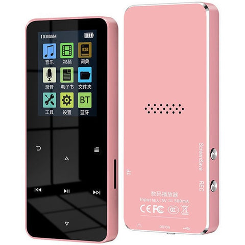 S308 64GB TF Card Touch Screen MP3 Sound Recorder Music Video MP4 Player with Dictionary (No Bluetooth-compatible Function)
