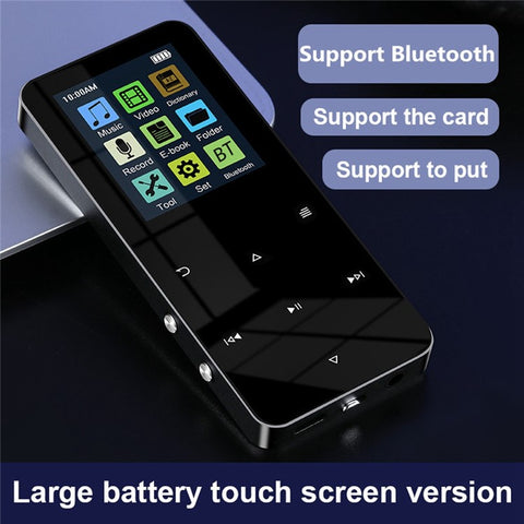 S308 16GB TF Card Touch Screen MP3 Sound Recorder Music Video MP4 Player with Dictionary (No Bluetooth-compatible Function)