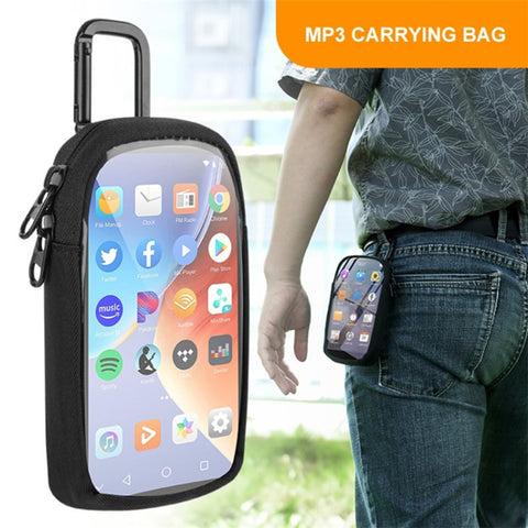 Clear Window Universal Protective Case for MP3 / MP4 Player Storage Bag