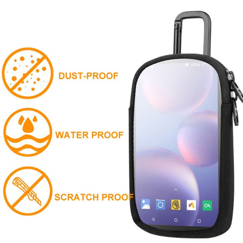 Clear Window Universal Protective Case for MP3 / MP4 Player Storage Bag