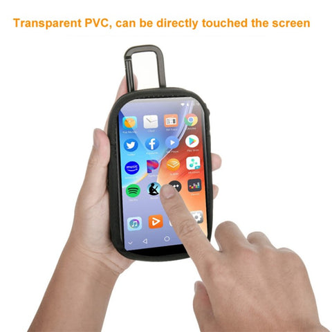 Clear Window Universal Protective Case for MP3 / MP4 Player Storage Bag