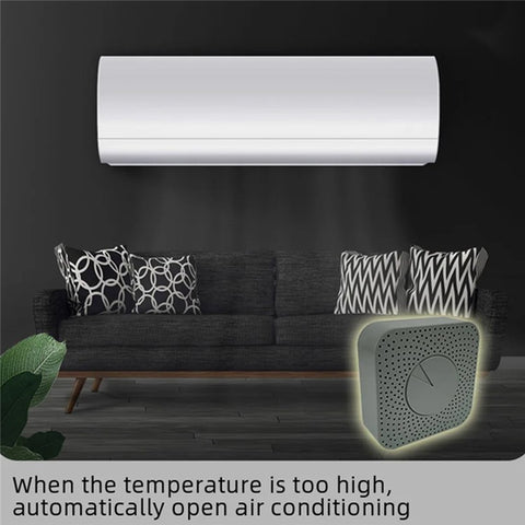 Zigbee Air Box Tuya Smart 5-in-1 Formaldehyde CO2 Temperature Humidity Tester Smart Home Air Monitor