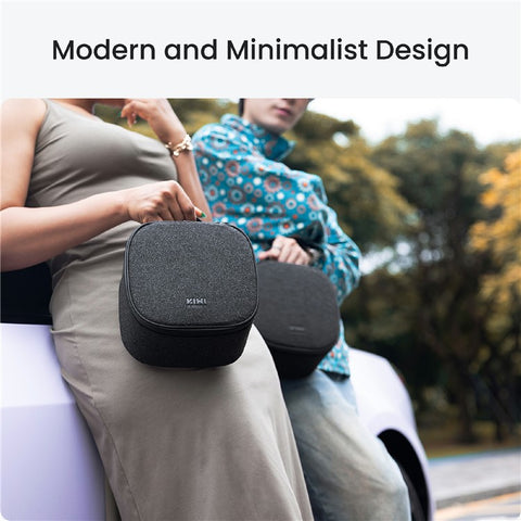 KIWI DESIGN QP05 Storage Case for Meta Quest 3 / 3S / 2 / Apple Vision Pro Headset Waterproof Carrying Bag with Pouch