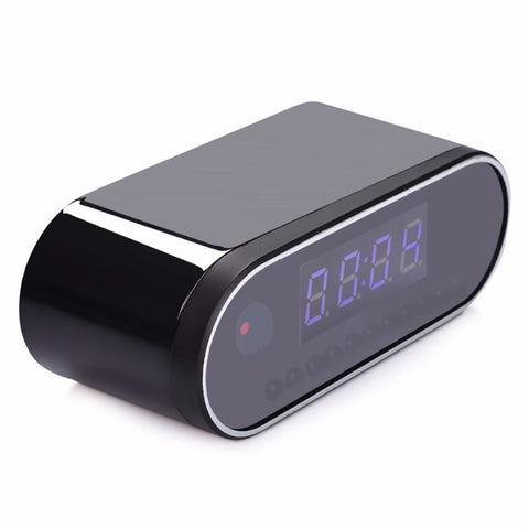 HD 1080P Clock Camera WiFi Mini Cam IR Night Vision Alarm Camcorder Video Recorder Motion Detection