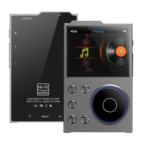 T10 2.4 Inch TFT Screen HiFi Music Player Voice Recorder Bluetooth-Compatible FM Radio Built In 16G Storage