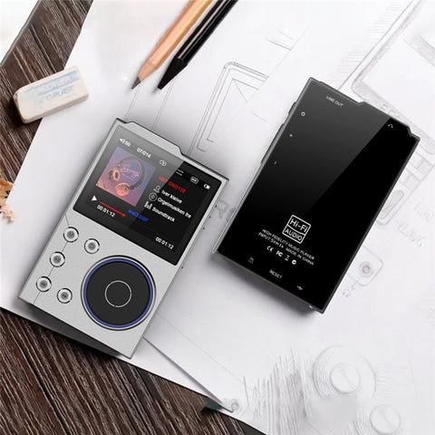 T10 2.4 Inch TFT Screen HiFi Music Player Voice Recorder Bluetooth-Compatible FM Radio Built In 16G Storage