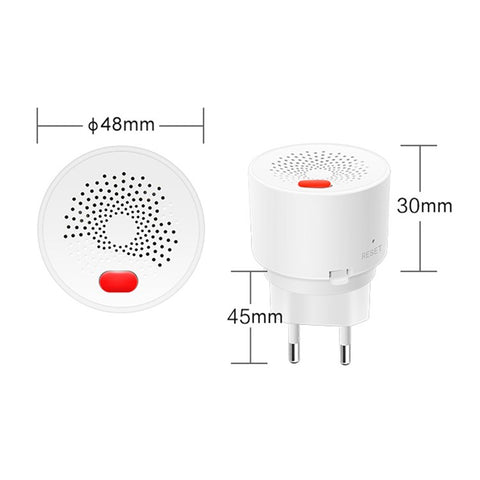 DY-RQ500A Tuya Smart Zigbee Gas Detector Alarm IEEE802.15.4 Combustible Gas Sensor