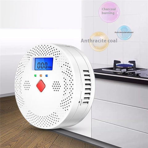 CO400A Compatible with Alexa  /  Google Assistant WiFi Smart Carbon Monoxide Detector Real Time Monitor (No Battery)
