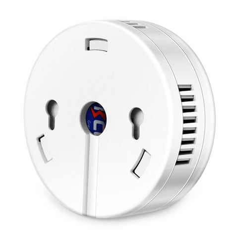 CO400A Compatible with Alexa  /  Google Assistant WiFi Smart Carbon Monoxide Detector Real Time Monitor (No Battery)