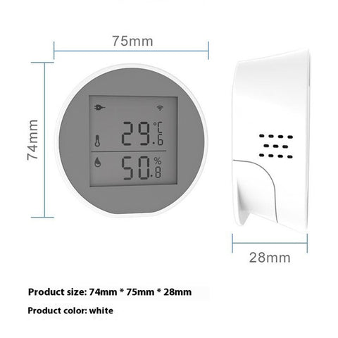 SQ400B WiFi Smart Water Leak Detector Overflow Sensor with Buzzer Real Time Monitor Alexa Google Assistant Compatible