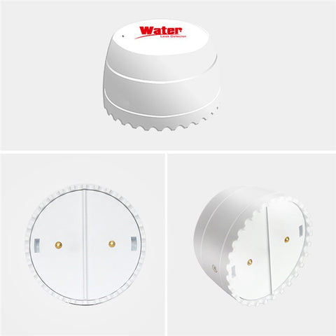 SQ400B WiFi Smart Water Leak Detector Overflow Sensor with Buzzer Real Time Monitor Alexa Google Assistant Compatible