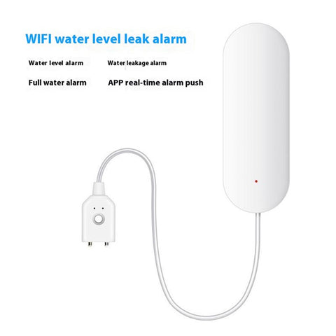 SQ400A WiFi Smart Water Leak Detector Wall Mounted Flood Sensor Overflow Alarm Real Time Monitor