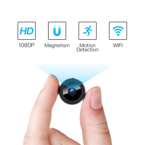 W9 WiFi Mini Camera HD 1080P Night Vision Motion Detection Home Security Camcorder Surveillance Camera