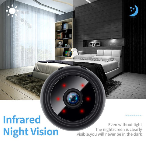 W9 WiFi Mini Camera HD 1080P Night Vision Motion Detection Home Security Camcorder Surveillance Camera