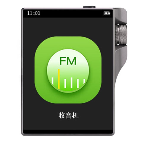 YOPHOON Q3 HiFi DSD Lossless Decoding MP3 Music Player Bluetooth-compatible 2.4-inch Touch Screen Portable Walkman