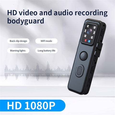 H81 Night Vision Voice Recorder Noise Reduction Audio Recorder HD WiFi Recording Device for Lectures Meetings