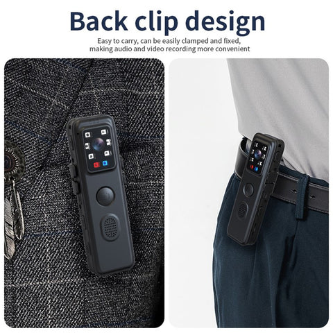 H81 Night Vision Voice Recorder Noise Reduction Audio Recorder HD WiFi Recording Device for Lectures Meetings