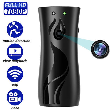 Humidifier Shape WiFi Camera Baby Monitoring Motion Detection 1080P HD Security Cam