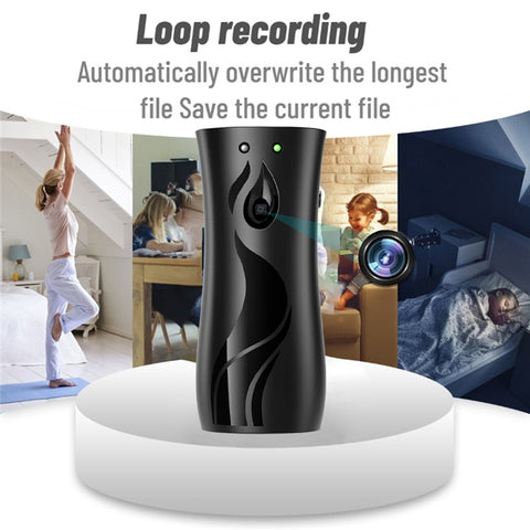 Humidifier Shape WiFi Camera Baby Monitoring Motion Detection 1080P HD Security Cam