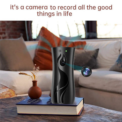 Humidifier Shape WiFi Camera Baby Monitoring Motion Detection 1080P HD Security Cam