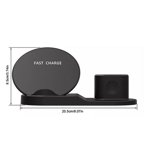 Multifunctional Mobile Phone Wireless Charger 1080P HD Motion Detection Camera for Home Security