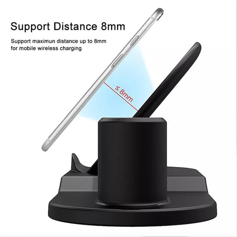 Multifunctional Mobile Phone Wireless Charger 1080P HD Motion Detection Camera for Home Security