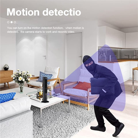 Tower Fan HD 1080P WiFi Camera Home Security Remote Viewing Motion Detection Camera