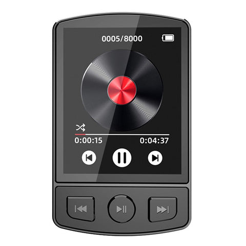 MP3-07 32GB Portable Bluetooth-compatible MP3 Music Video Player FM Radio 1.77-inch Screen MP4 Player