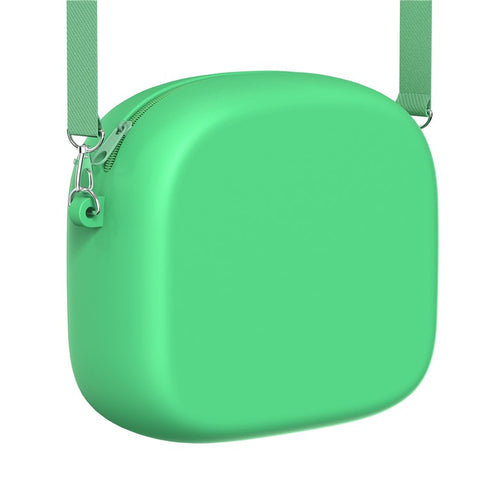 Cute Cartoon Animal Design Children Camera Carrying Case Silicone Shoulder Bag with 5 Rolls Thermal Paper