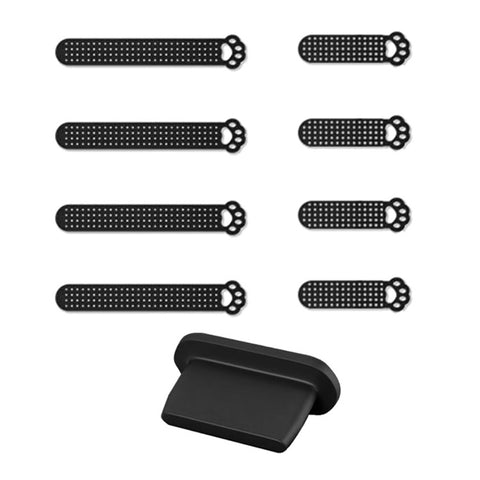 Speaker Anti-Dust Net Adhesive Stickers for iPhone 12-14 Series, Phone Horn Cover Cat Paw Universal Trumpet Dustproof Net Accessories