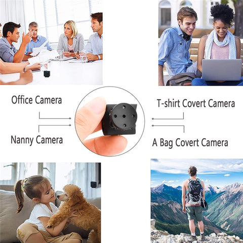 1080P Full HD DVR Mini Camera Portable Video Audio Recording Camera Support 32G TF Card