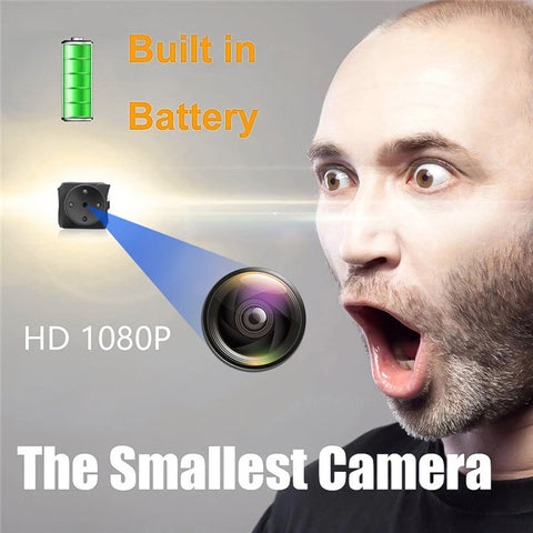 1080P Full HD DVR Mini Camera Portable Video Audio Recording Camera Support 32G TF Card