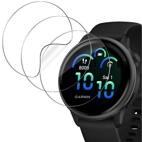 3Pcs For Garmin Vivoactive 6 TPU Watch Screen Protector Anti Scratch HD Clear Hydrogel Film