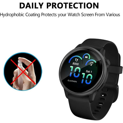 3Pcs For Garmin Vivoactive 6 TPU Watch Screen Protector Anti Scratch HD Clear Hydrogel Film