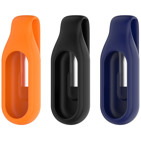 For Xiaomi Smart Band 10  /  9  /  8 Clip Buckle Replacement Case Smart Watch Silicone Cover Storage Holder