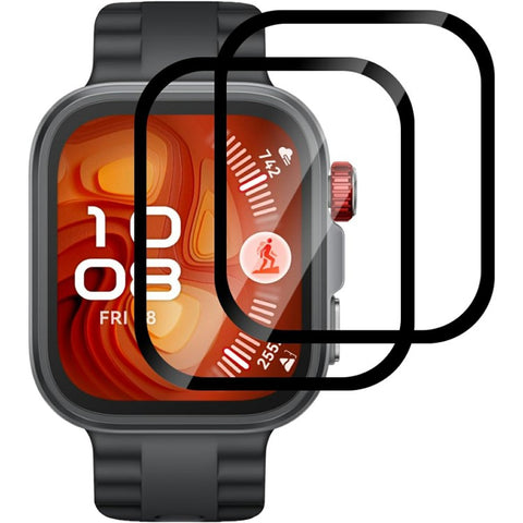2Pcs For Huawei Watch Fit 4 Pro Watch Film Anti-Scratch PET 3D Smartwatch Screen Protector