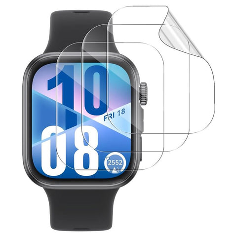 3Pcs For Huawei Watch Fit 4 TPU Watch Screen Protector Anti Scratch HD Clear Hydrogel Film