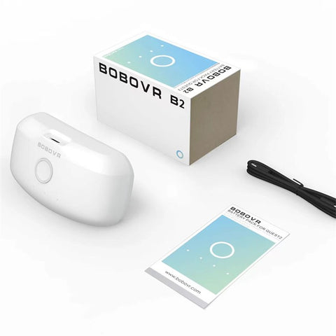 BOBOVR B2 For Meta Quest 2 VR Headset M2 Pro / M3 Pro Head Strap Battery Pack 5200mAh Replacement External Battery