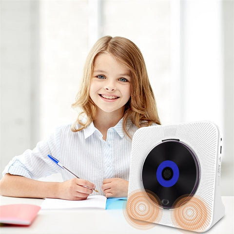 KECAG KC-806C Home CD Player Repeat Function Bluetooth-compatible Player with LED Display Support CD, CDR, CD-RW, MP3-CD, WMA-CD (Not Support TV)