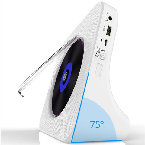 KECAG KC-806C Home CD Player Repeat Function Bluetooth-compatible Player with LED Display Support CD, CDR, CD-RW, MP3-CD, WMA-CD (Not Support TV)