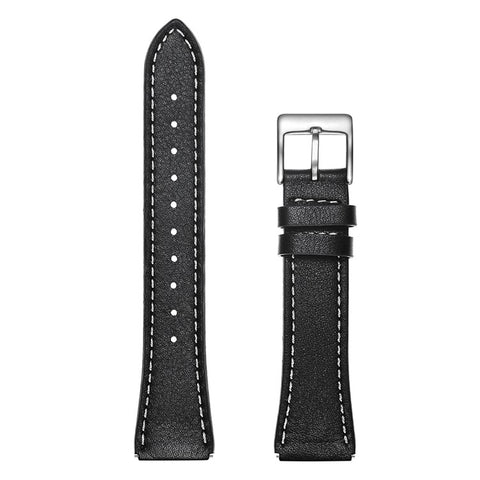 Smart Watch Band for Huawei Talkband B5 / B3 Active / B2 Active Genuine Cow Leather 18mm Pointed Head Strap