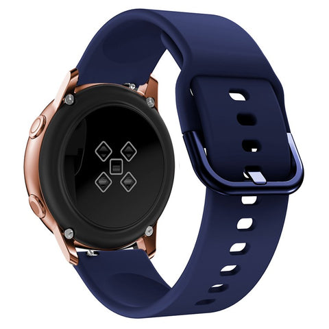 For Huami Amazfit GTS / Huawei Watch GT 2 42mm Silicone Smart Watch Band 20mm Adjustable Wrist Strap