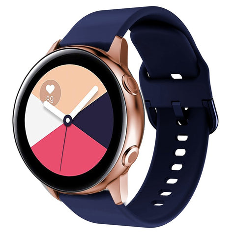 For Huami Amazfit GTS / Huawei Watch GT 2 42mm Silicone Smart Watch Band 20mm Adjustable Wrist Strap