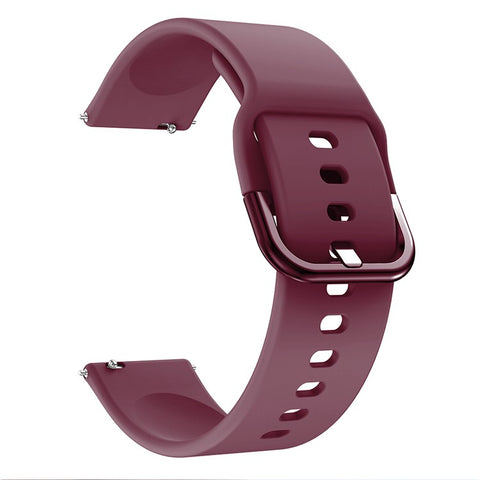 For Huami Amazfit GTS / Huawei Watch GT 2 42mm Silicone Smart Watch Band 20mm Adjustable Wrist Strap