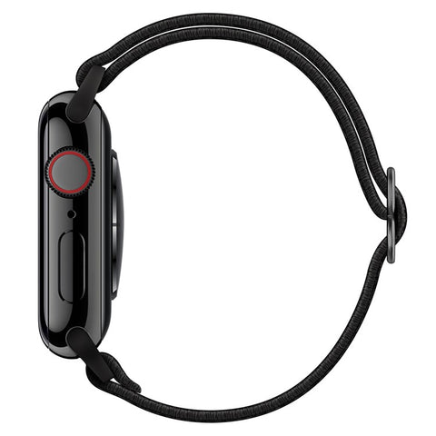 Adjustable Braided Polyester Nylon Watch Band Strap for Apple Watch Ultra 3 2 1 49mm / Series 11 10 46mm / 9 8 7 45mm / SE3 SE2 SE 6 5 4 44mm / 3 2 1 42mm