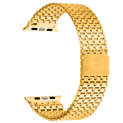 Watch Strap For Apple Watch Series 11 10 42mm / 9 8 7 41mm / SE3 SE2 SE 6 5 4 40mm / 3 2 1 38mm Bands Stainless Steel Magnetic Clasp Watchband