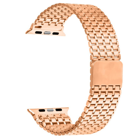Watch Strap For Apple Watch Series 11 10 42mm / 9 8 7 41mm / SE3 SE2 SE 6 5 4 40mm / 3 2 1 38mm Bands Stainless Steel Magnetic Clasp Watchband