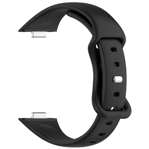 For Huawei Watch Fit 4 Watch Band Figure-8 Buckle Slim Silicone Adjustable Strap