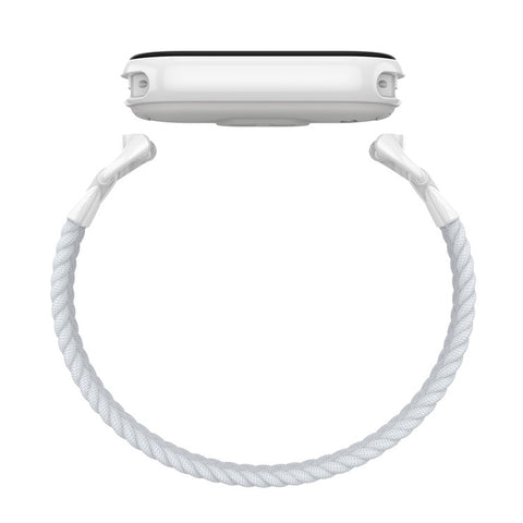 Wrist Strap for Xiaomi Smart Band 10 / 9 / 8 Nylon Woven Watch Band with Metal Connector, Size M