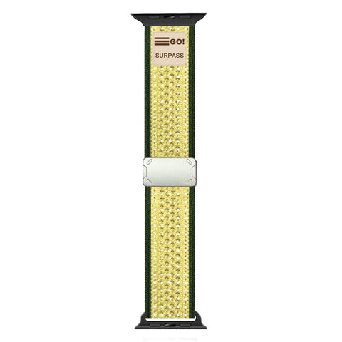Replacement Strap for Apple Watch Ultra 3 2 1 49mm / Series 11 10 46mm / 9 8 7 45mm / SE3 SE2 SE 6 5 4 44mm / 3 2 1 42mm Magnetic Buckle Knitted Watch Band